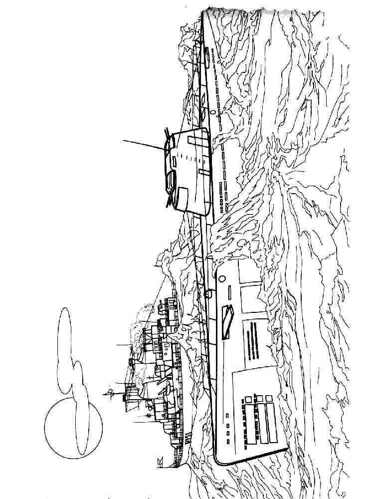 Ausmalbilder U-Boot - Malvorlagen Kostenlos zum Ausdrucken